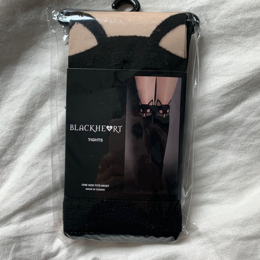 Cute kitty tights